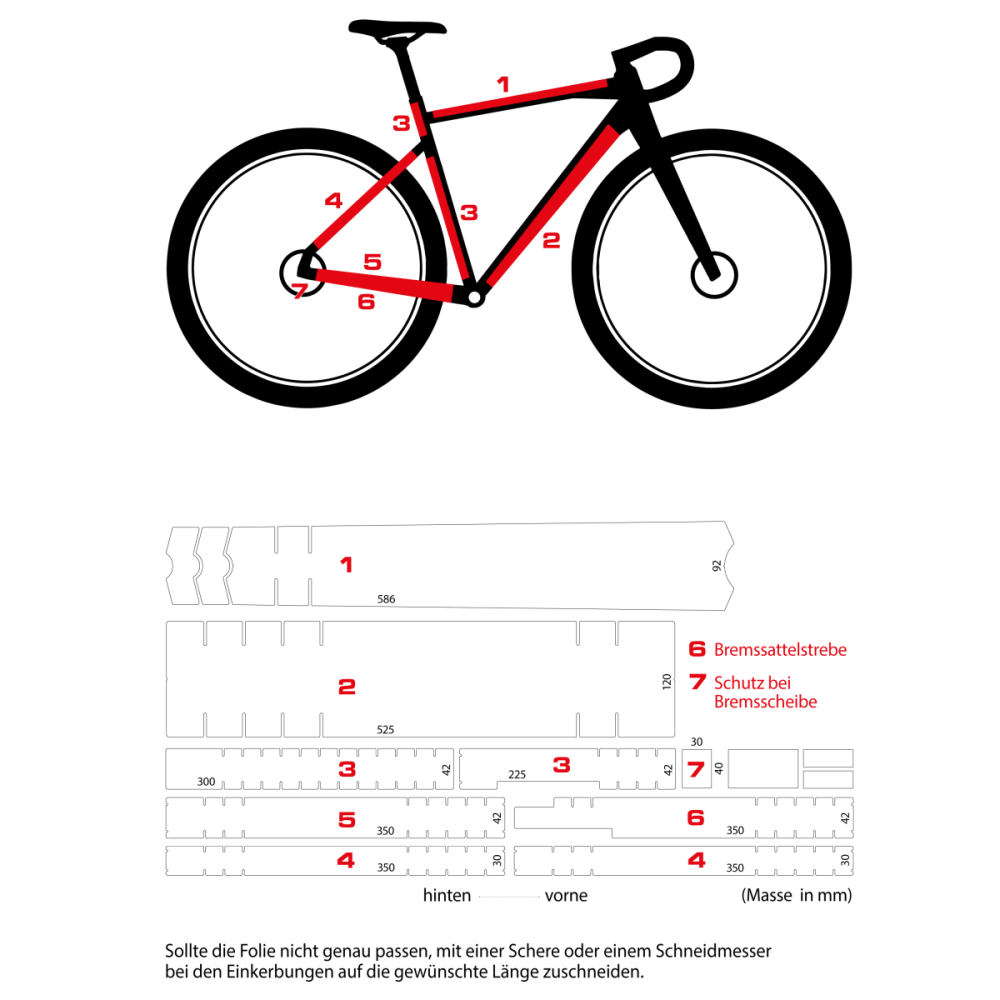 Schutzfolie Road/Gravel 2.0 matt